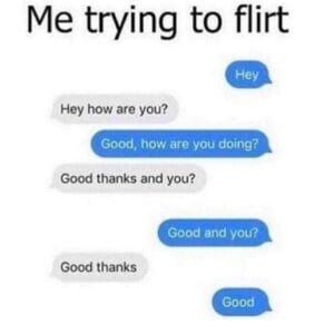 flirten via text